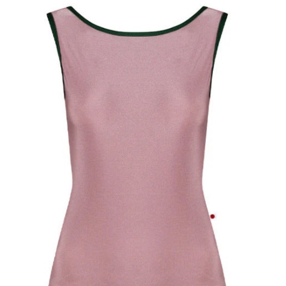 Yumiko leotard -  Purple and Green - Medium - M